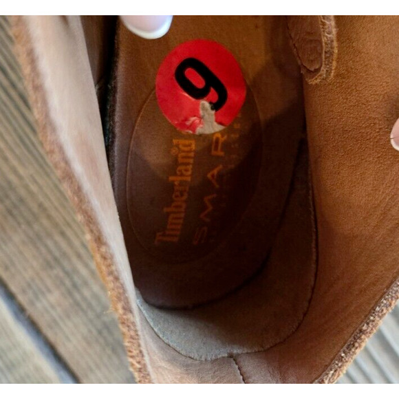 Timberland Boots Womens 6 Brown Suede Ankle Chukka Halona‎ Moccasin Loafer Shoes - Picture 10 of 11